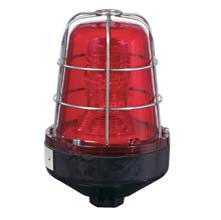 Wheelock XB16UL02460RYNN | Strobe With Red Lens 24 VDC, black finish