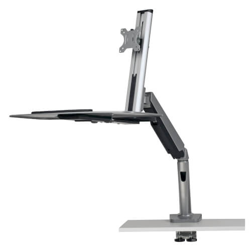 Tripp-Lite WWSS1332C | WorkWise Desk-Mounted Workstation, Single Display