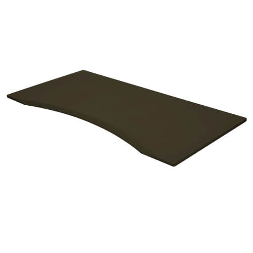 Tripp-Lite WWTOP60-ESC | WorkWise Standing Desk Top, 60 x 30 in., Espresso, Contoured