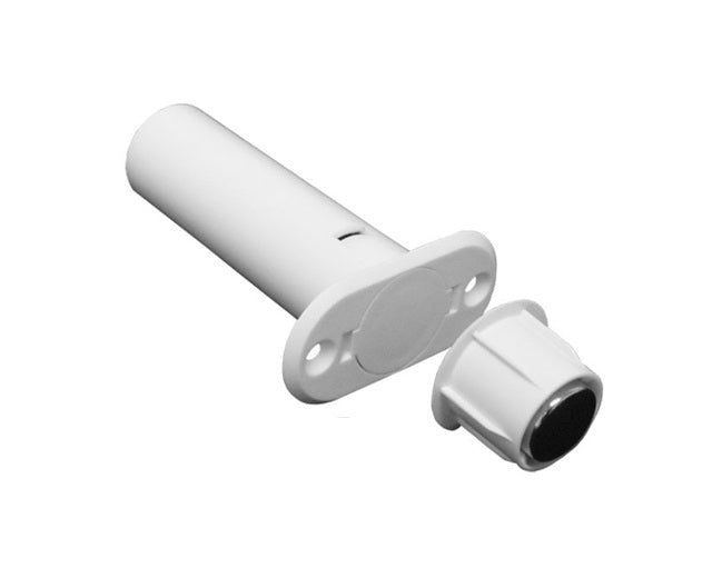 ELK Products 6023 | Two-Way Wireless Recessed Door Sensor, White