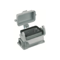 Harting 19300241296 | Han B Housings: Han B Base SM LC plastic Cover 2 x M25