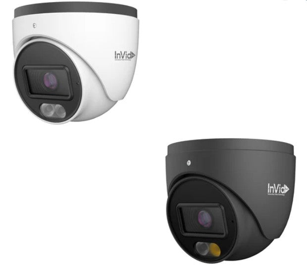 Invid Tech PARP6TXIR28LC3 | Turret Camera, Color, H.265, H.264+, H.264, MJPEG, Fixed Iris Lens, 6MP