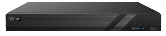 Invid Tech PD2B-8XNH2 | Universal Port Recorder, H264, H265, H265+, G.711, 1 x RJ45, , 18TB , TVI, AHD, CVI