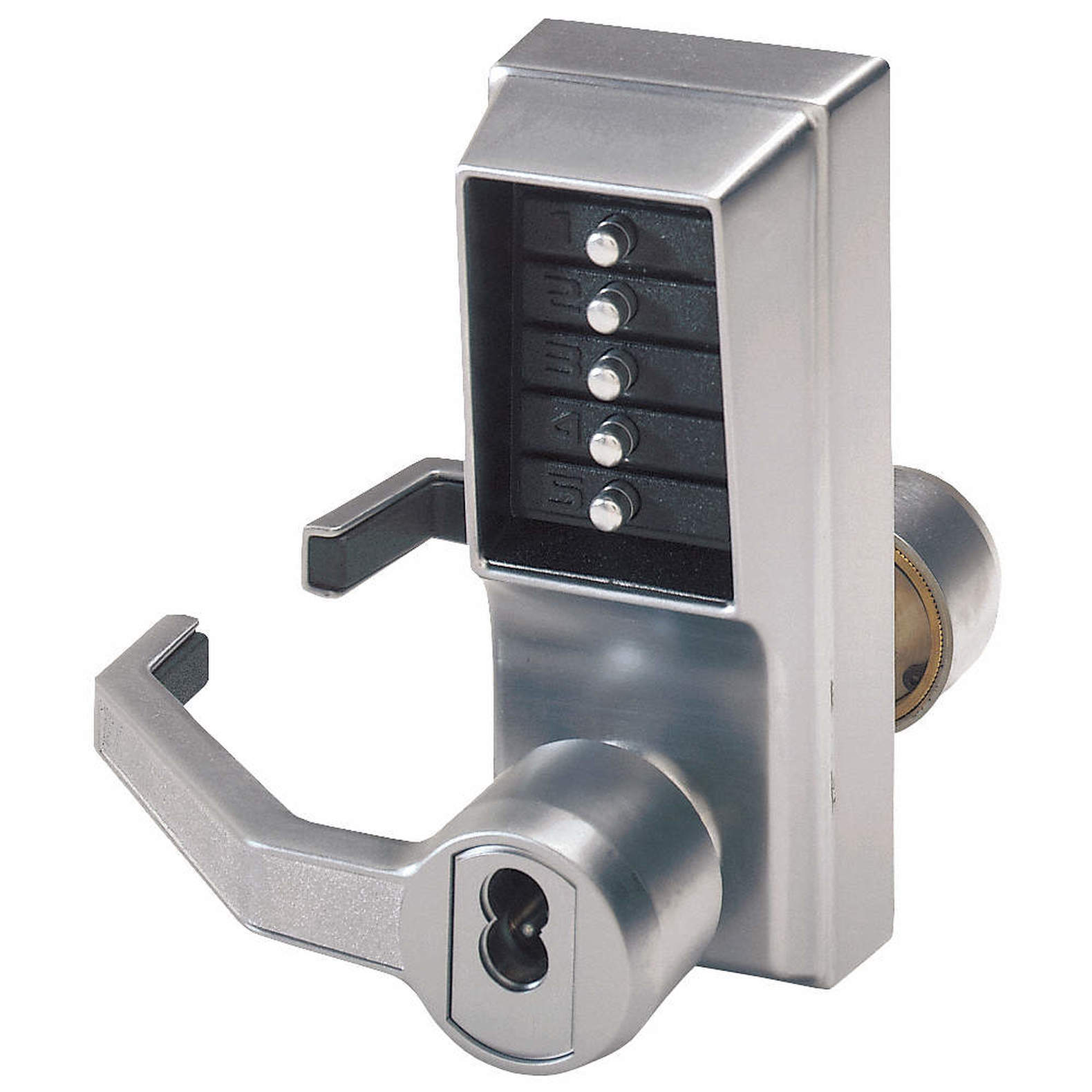 Kaba Lock Guide Kaba LL1021S-26D-41 | Mechanical Pushbutton Lock, Grade 1, S