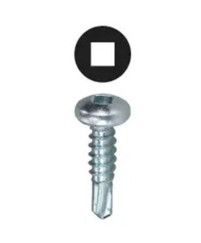 L. H. Dottie TEKDDT1034 | 3/4'' Square Drive Pan Head Self Drilling Screw