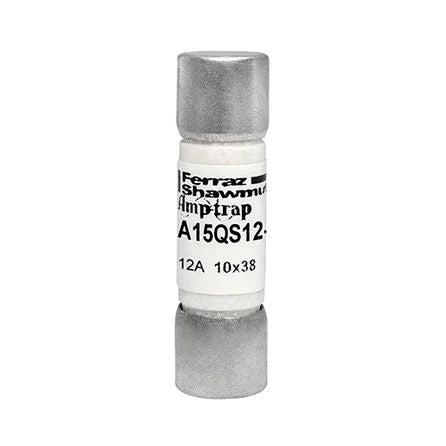 Mersen A15QS12-2 | High Speed Fuse Amp-Trap A15QS 150VAC 150VDC 12A Ferrule