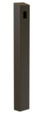 Pedestal Pro ADA-CS-TWR-47X4X6BRZ | Pedestal Tower, 47 in., Bronze Powder-Coated