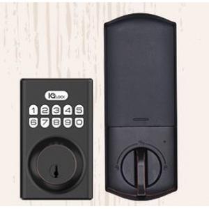 Qolsys Inc IQDLK-PGK-ORB | Electric Door Lock, 6 VDC, KW1 Keyway, Oil-Rubbed Bronze, IP54, UL Listed