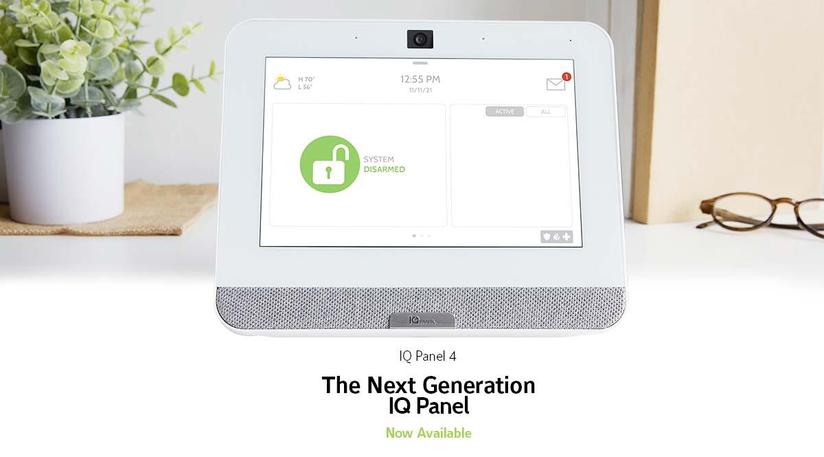 Qolsys Inc IQP4WLMT-WHT | IQ Panel 4 Wall Mount Bracket