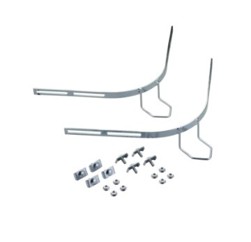WBT RADIUS CORNER SPLICE 4 | Radius Corner Splice, Zinc-Plated Steel