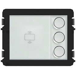 ABB 51012P3 | Pushbutton Module, Round Button, 3 Pushbuttons, With NFC ICCard Reader, Capacity 500 Cards, With Wiegand Output