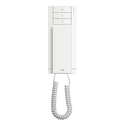 ABB M22002-W | Audio Handset Indoor Station, 3 Buttons, White