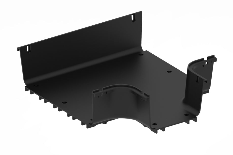 CommScope FGSB-MHRT-F/B | Fiberguide Horizontal T, 4X12In, 4X6In Exit, Black