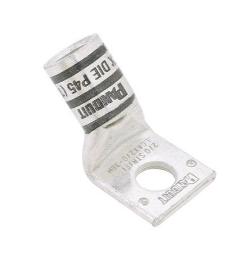 Panduit LCAX6-14H-L | Pan-Lug Copper 1 Hole 45° Tongue Compression Lug
