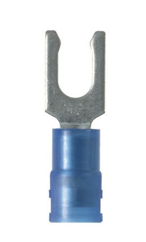 Panduit PN14-6LF-M | Pan-Term Nylon-Insulated Locking Fork Terminal