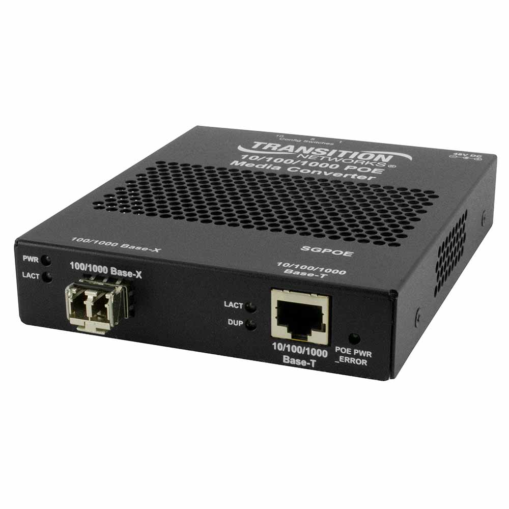 Lantronix SGPOE1039100OZ | Power-over-ethernet Pse Media Con