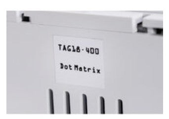 HellermannTyton TAG27-400 | Dot Matrix Label, 0.75