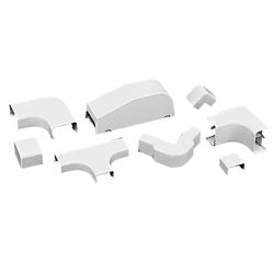 Panduit OCFX3IW-X LDS3, LDPH3 Bend Radius Outside Corner Fitting, Off White, Pack of 10