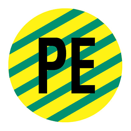 Panduit PESS-A-PE | Polyester Conductor Identification Label