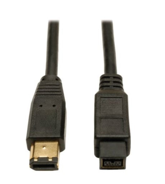 Tripp-Lite F017-006 | FireWire 800 IEEE 1394b Hi-speed Cable (9pin/6pin M/M) 6 ft. (1.83 m)