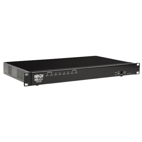 Tripp-Lite B024-HU08 | 8-Port HDMI/USB KVM Switch with Audio/Video and USB Peripheral Sharing, 1U Rack-Mount