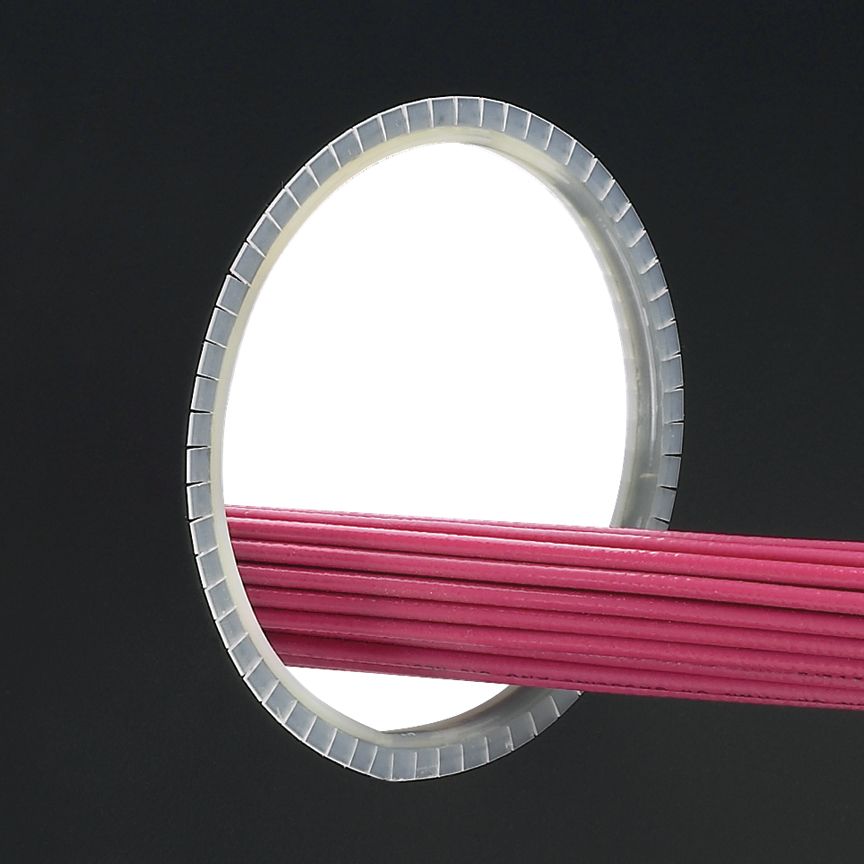 Panduit GEE62F-C0 | Slotted Grommet Edging