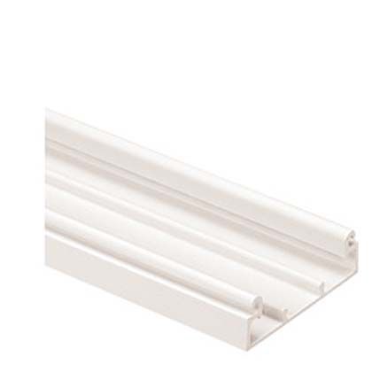 Panduit T45BEI2 | T-45 raceway base with pre-punched mounting holes, 2 foot length.