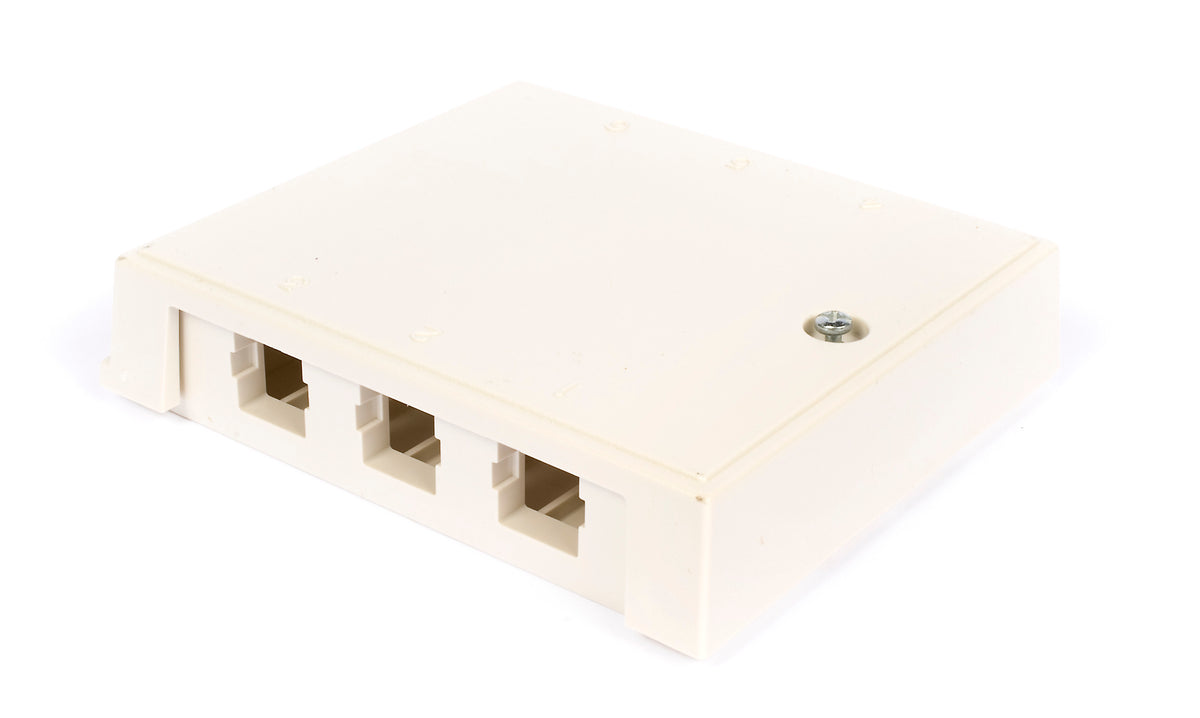 Commscope M106SMB-262 | M106 Type Surface Mount Box, six port white