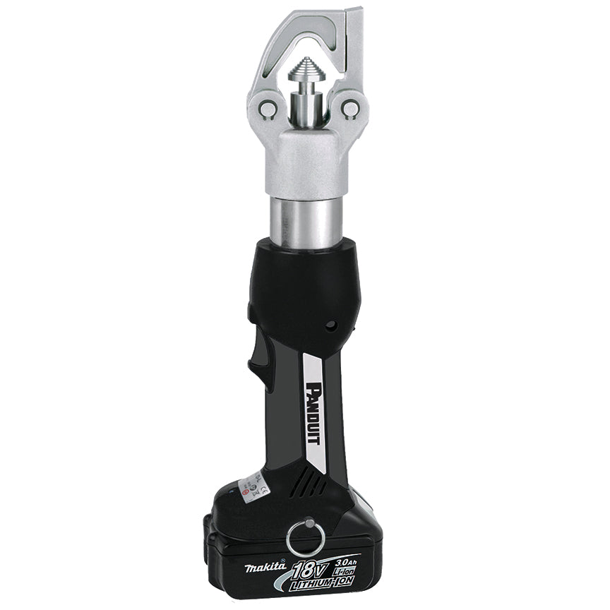 Panduit CT-3980 | Uni-Die Dieless, Lithium-Ion Battery Powered Hydraulic, 6.7-Ton, In-line Crimping Tool | UPC - 61305617230