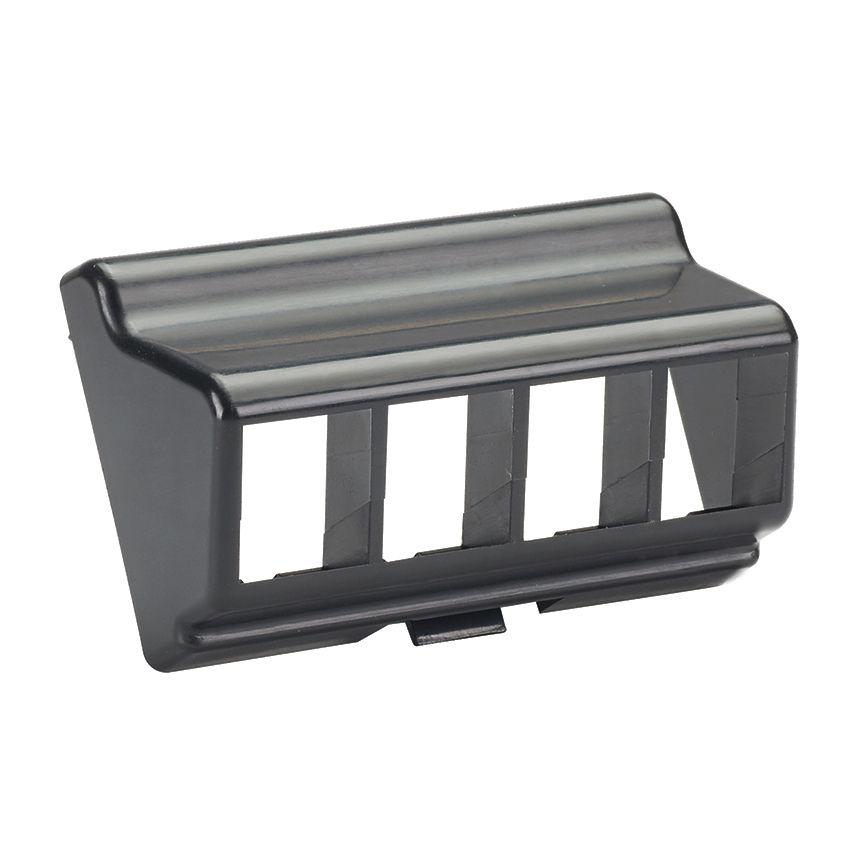 Panduit NK4MFABL | NetKey sloped modular furniture faceplate