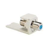 Panduit CMFWH | Mini-Com F-Type Coupler Module, 3 GHz, White