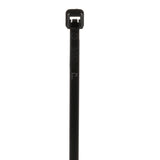 Panduit PLT1M-M0 | Pan-Ty Cable Tie, Black, UV PA6.6, 3.9"L, 18lb, PK1000