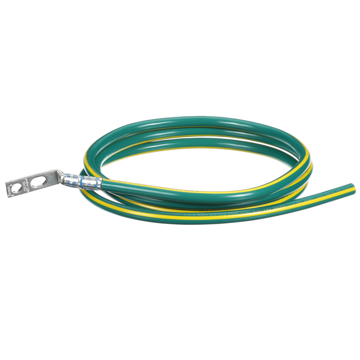 Panduit RGCBNJ660PY | Structured Ground Equipment Bonding Jumper, Green/Yellow, 6 AWG