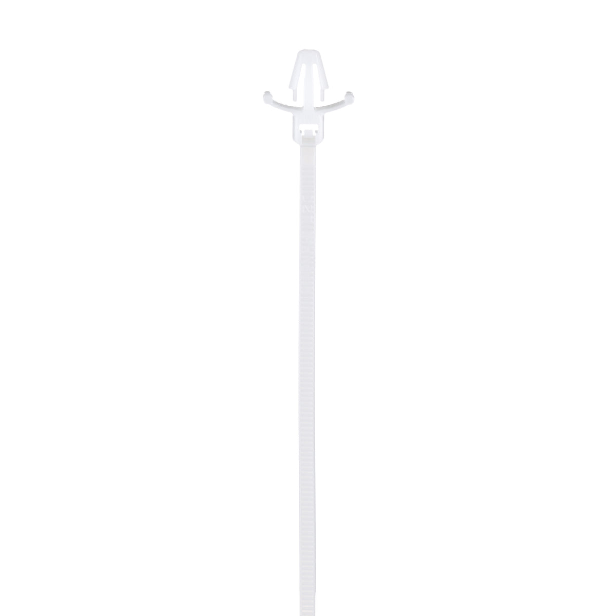 Panduit PLWP1M-D | Pan-Ty Wing Push Mount Cable Tie, PA6.6, 4.3"L, 18lb, PK500