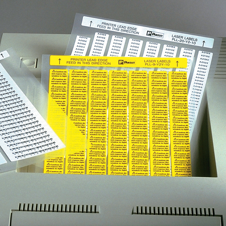 Panduit C100X050YML | Component Label | UPC - 07498308870