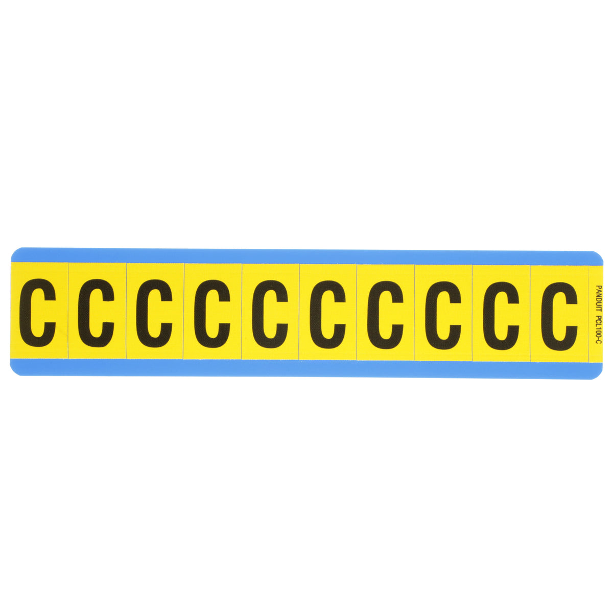 Panduit PCL100-C | Letters and Numbers | UPC - 07498395782