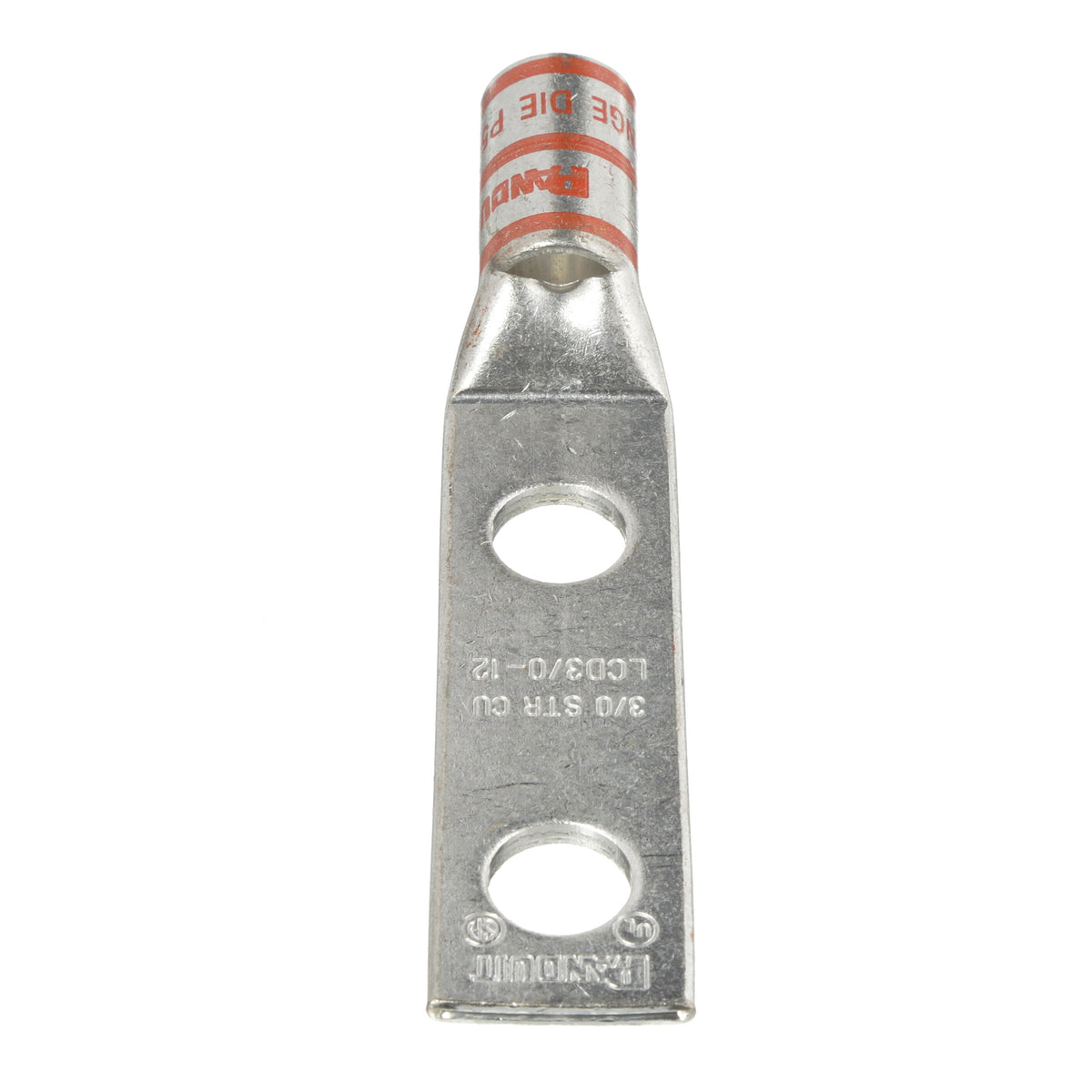 Panduit LCD3/0-12-X | Tin-Plated Copper Compression Connectors - Lugs | UPC - 07498390094