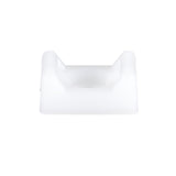 Panduit TM3S10-M | Cable Tie Mount, Natural, PA 6.6, 0.86x0.61", #10 Screw, PK1000