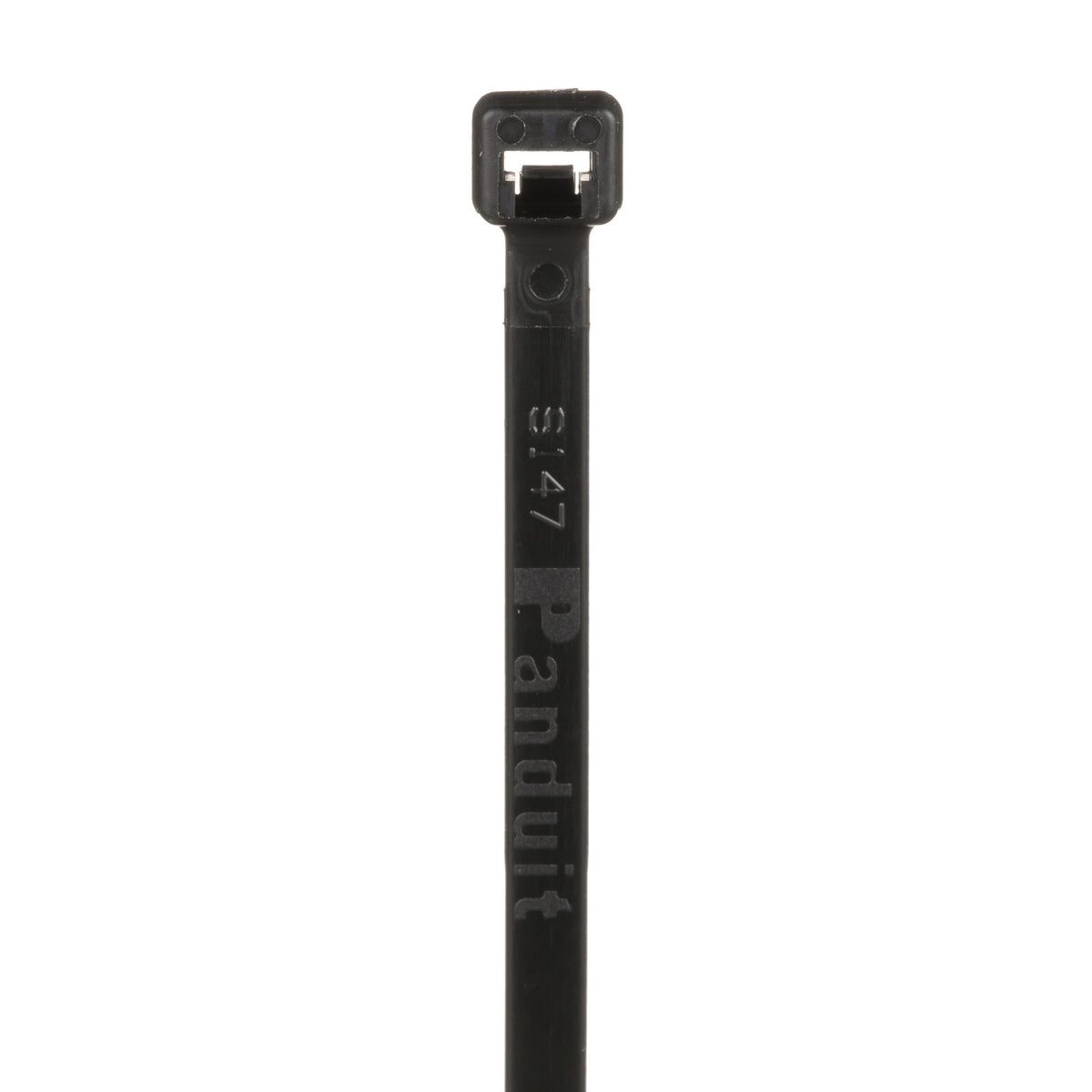 Panduit PLT2I-M30 | Pan-Ty Cable Tie, Black, High Heat PA6.6, 8"L, 40lb, PK1000