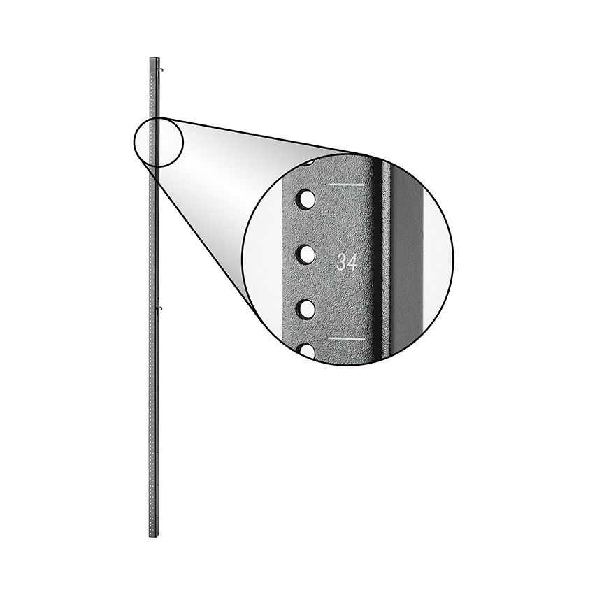Panduit D2ERTB | Tapped Equipment Rail | UPC - 61305636269