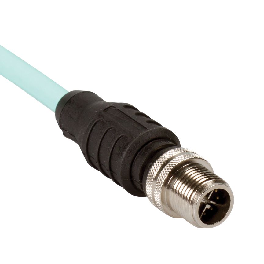 Panduit ICX11T1NTL3M | Industrial Ethernet Cordset | UPC - 61305636456
