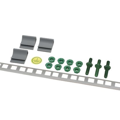 Panduit RGS134B-10-1 | StructuredGround™ Grounding Strip Kit for Cage Nut Rail Fasteners