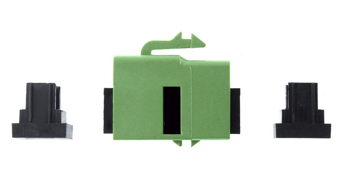 Commscope 1499836-9 | Fiber Optic Adapter, simplex SC, singlemode/multimode,green