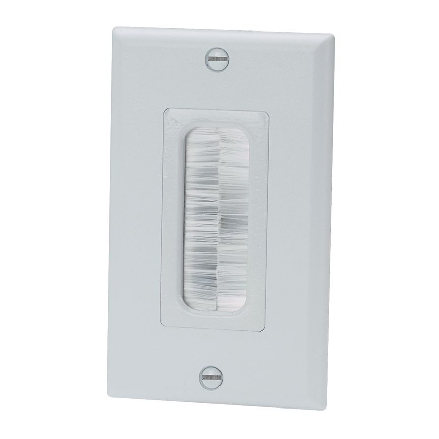 Panduit CFGBWH | Brush Insert for GFCI Faceplate | UPC - 61305639685