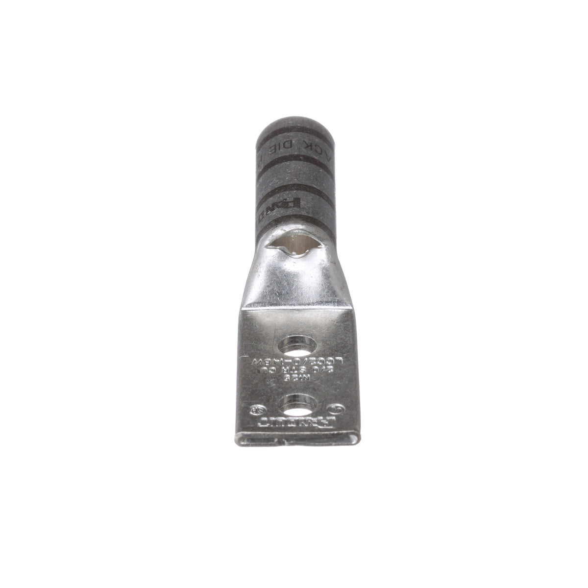 Panduit LCC2/0-14BW-X | Tin-Plated Copper Compression Connectors - Lugs | UPC - 07498379817