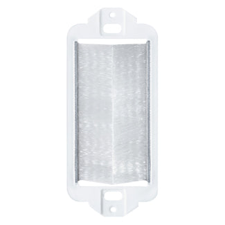 Leviton 41075-DBW | Decora Brush Passthrough Insert, White
