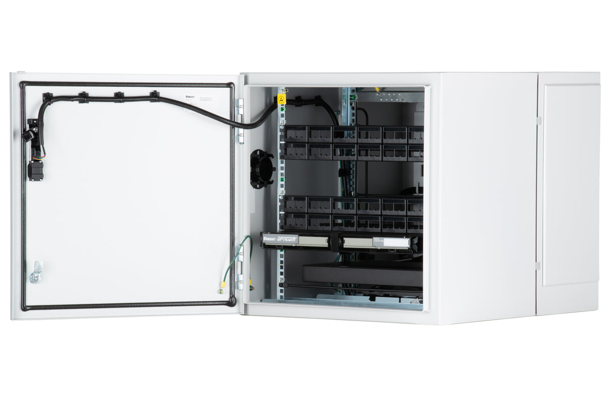 Panduit ZDF242430DA2 | Pre-Configured Industrial Distribution Frame With Access Control | UPC - 61305674755