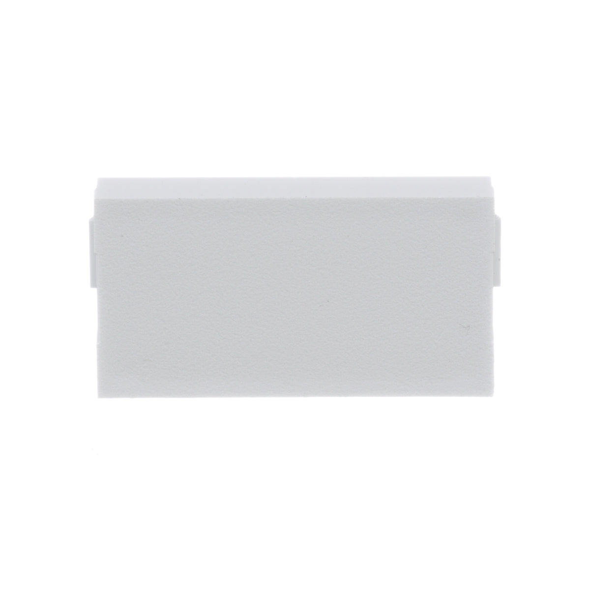 Panduit CHB2MWH-X | Blank Insert, Flat, 1/3 Size, White