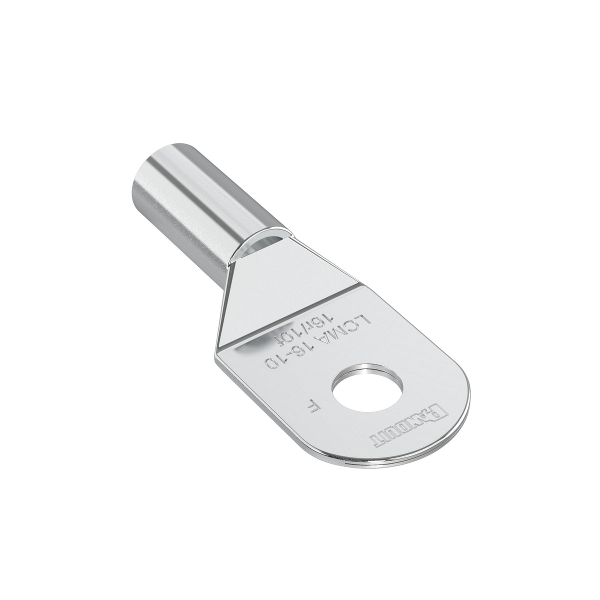 Panduit LCMA16-10-C | Pan-Lug Comp. Lug, Metric, 16mm, Tin Plt Cu, Strt, One 0.19" Stud