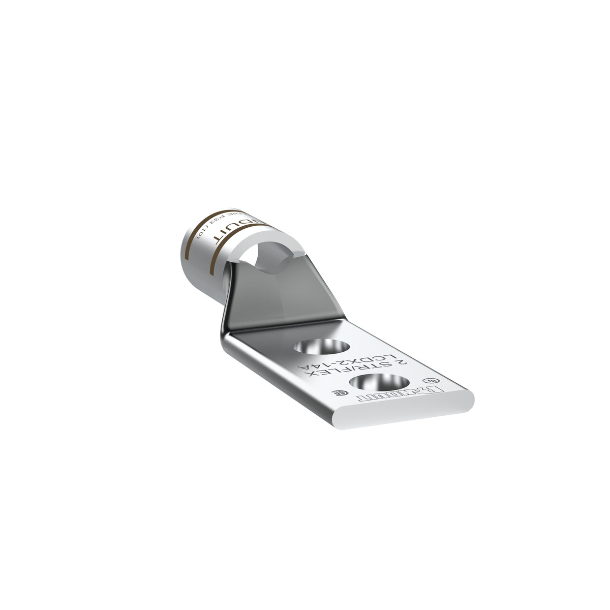 Panduit LCDX2-14A-E | Tin-Plated Copper Compression Connectors - Lugs | UPC - 07498342684